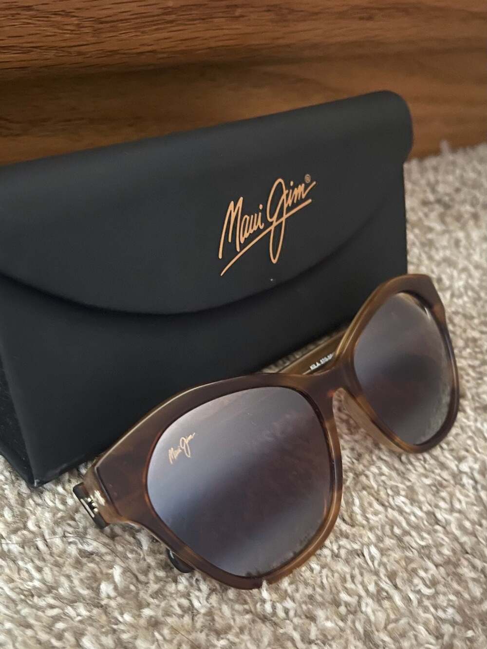 Maui Jim Kila MJ819-12E Polarized Sunglasses in Cinnamon/Bronze